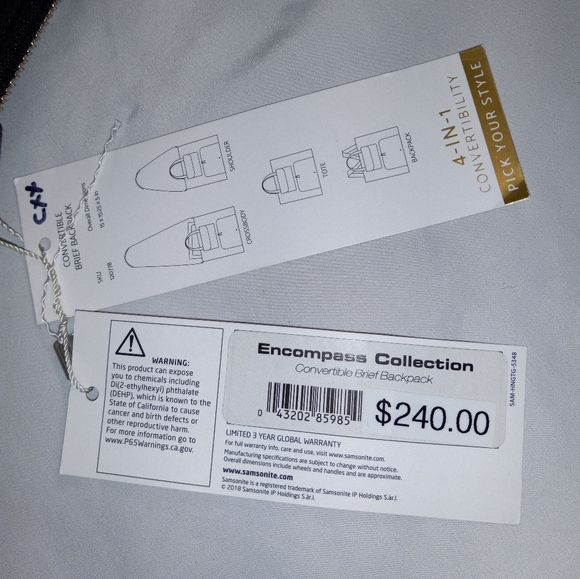 Samsonite Black Computer Bag - Picture 13 of 15